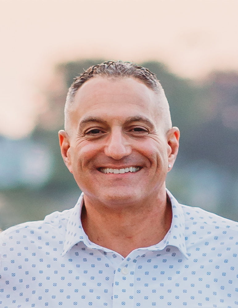 image of a man wearing a white shirt